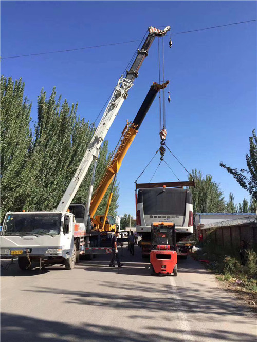 望都县港口集装箱搬运案例